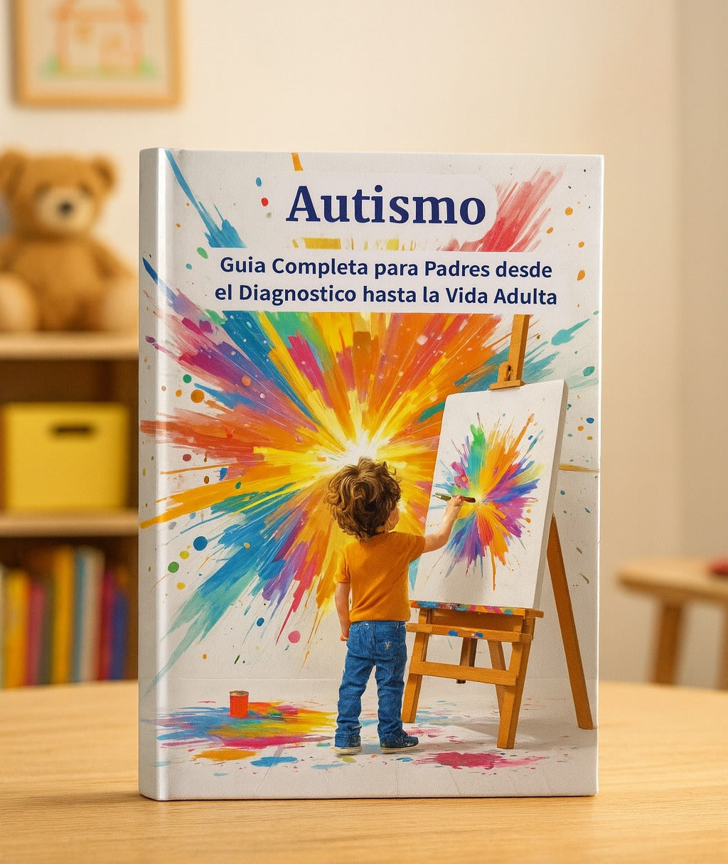 “Autismo: Guía Completa para Padres desde el Diagnóstico hasta la Vida Adulta" + 5 Bonos
